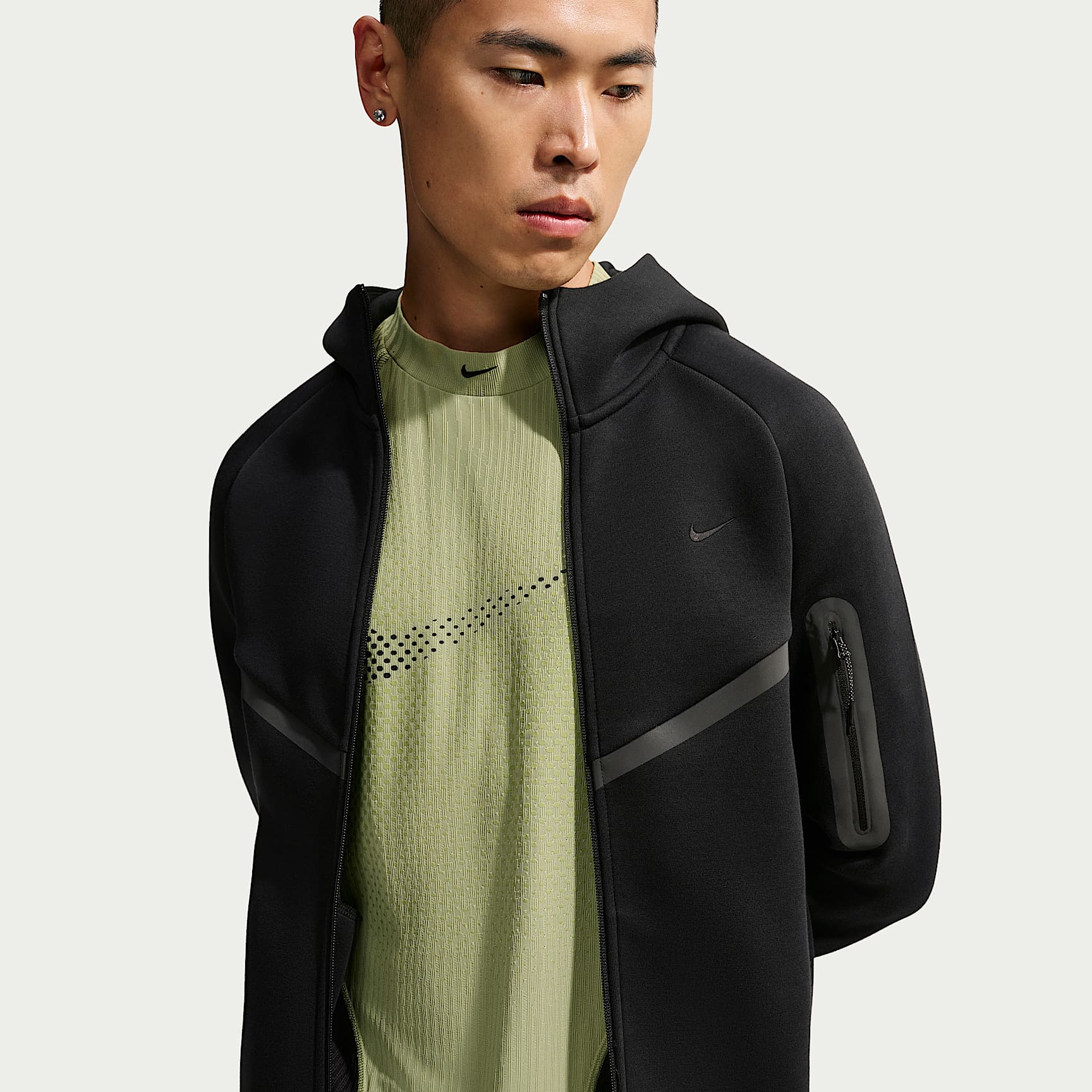 NIKE公式】ナイキ テック メンズ フリース フルジップ ウィンド